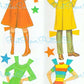 Vintage Paper Dolls Starr and Shaun Teen Girl Boy 1981 Printable PDF Instant Digital Download Childhood Toy Fashion Doll & Clothing Z1