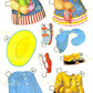 Vintage Paper Dolls Two Little Girls c. 1964 Printable PDF Instant Digital Download 2 Cute Toddlers Nancy Wendy Clipart