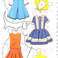 Vintage Betsy McCall Paper Dolls Set c. 1968 PDF Printable Digital Instant Digital Download Cute Childhood Doll Clip Art