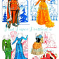 Vintage Fairytale Paper Dolls Brothers Grimm 1963 Printable PDF Instant Digital Download The Snow White Story Clipart