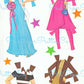 Vintage Paper Dolls Starr and Shaun Teen Girl Boy 1981 Printable PDF Instant Digital Download Childhood Toy Fashion Doll & Clothing Z1