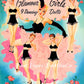 Vintage Paper Dolls Pert and Pretty Glamour Girls Dancing Dolls 1944 Printable PDF Instant Digital Download 9 Pretty Show Business Pin Ups