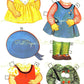 Vintage Paper Dolls Two Little Girls c. 1964 Printable PDF Instant Digital Download 2 Cute Toddlers Nancy Wendy Clipart