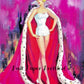 Vintage Paper Dolls Miss World c. 1965 PDF Printable Instant Digital Download Pretty Beauty Pageant Queen and Outfits Clip Art