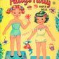 Vintage Paper Dolls Patty's Party c. 1960s Printable PDF Instant Digital Download 4 Pretty Kitsch Cute Little Girls Clip Art