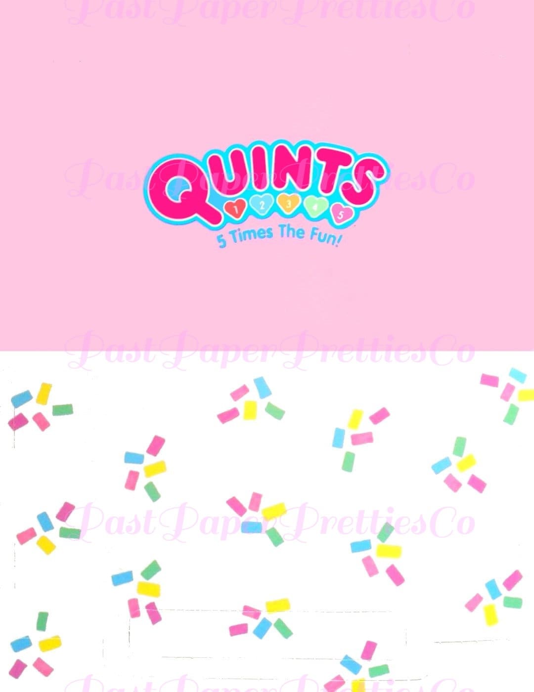 Vintage Paper Dolls Quints 5 Times The Fun Printable PDF Instant Digital Download Retro Baby Siblings Toddler Toy Doll Clip Art