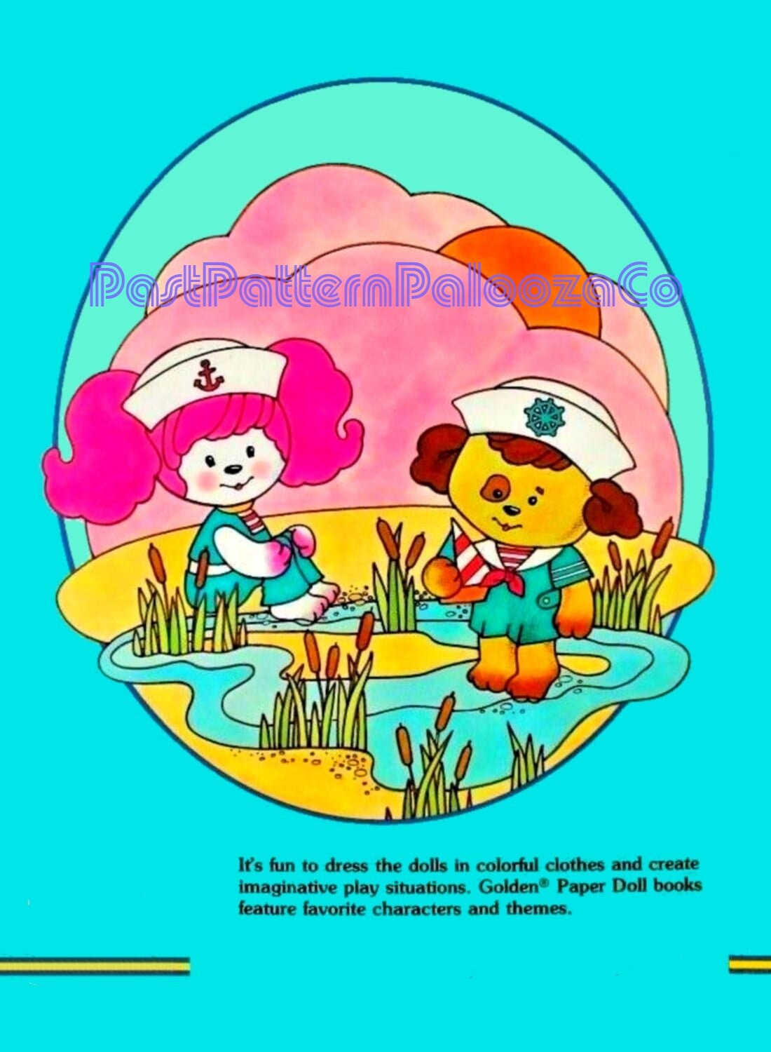 Vintage Paper Dolls Poochie Pet Puppy 1983 Printable PDF Instant Digital Download Cute Poodle Dog Friends Toy Doll Clip Art Z1