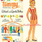 Vintage Paper Dolls Tammy School and Sports Clothes c. 1964 Printable PDF Instant Digital Download Childhood Toy Teen Fashion Doll Z1