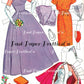 Vintage Paper Dolls Miss World c. 1965 PDF Printable Instant Digital Download Pretty Beauty Pageant Queen and Outfits Clip Art