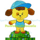 Vintage Paper Dolls Poochie Pet Puppy 1983 Printable PDF Instant Digital Download Cute Poodle Dog Friends Toy Doll Clip Art Z1