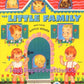 Vintage Paper Dolls The Little Family and Their Little House c. 1949 Printable Instant Digital Download Kitschy Cute People Playset