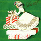 Vintage Printable Christmas Ladies Side Profiles Collage Sheets & 20 Single Card Images PDF Instant Digital Download Cute Holiday Girls