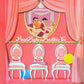 Vintage Paper Dolls Pink Prom Twins Girls 1956 Printable PDF Instant Digital Download 8 Sweetheart Teen Teenager Dolls School Dance Clip Art