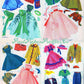 Vintage Paper Dolls Pink Prom Twins Girls 1956 Printable PDF Instant Digital Download 8 Sweetheart Teen Teenager Dolls School Dance Clip Art
