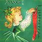 Vintage Printable Christmas Ladies Side Profiles Collage Sheets & 20 Single Card Images PDF Instant Digital Download Cute Holiday Girls