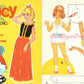 Vintage Paper Dolls Tracy Doll Dressing Book c. 1960s Printable PDF Instant Digital Download 2 Cute Pretty Girls and Clothes Clip Art