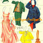 Vintage Paper Dolls Double Date 1957 Printable PDF Instant Digital Download 4 Boy Girl Teenager Teen Highschool Friends Clip Art