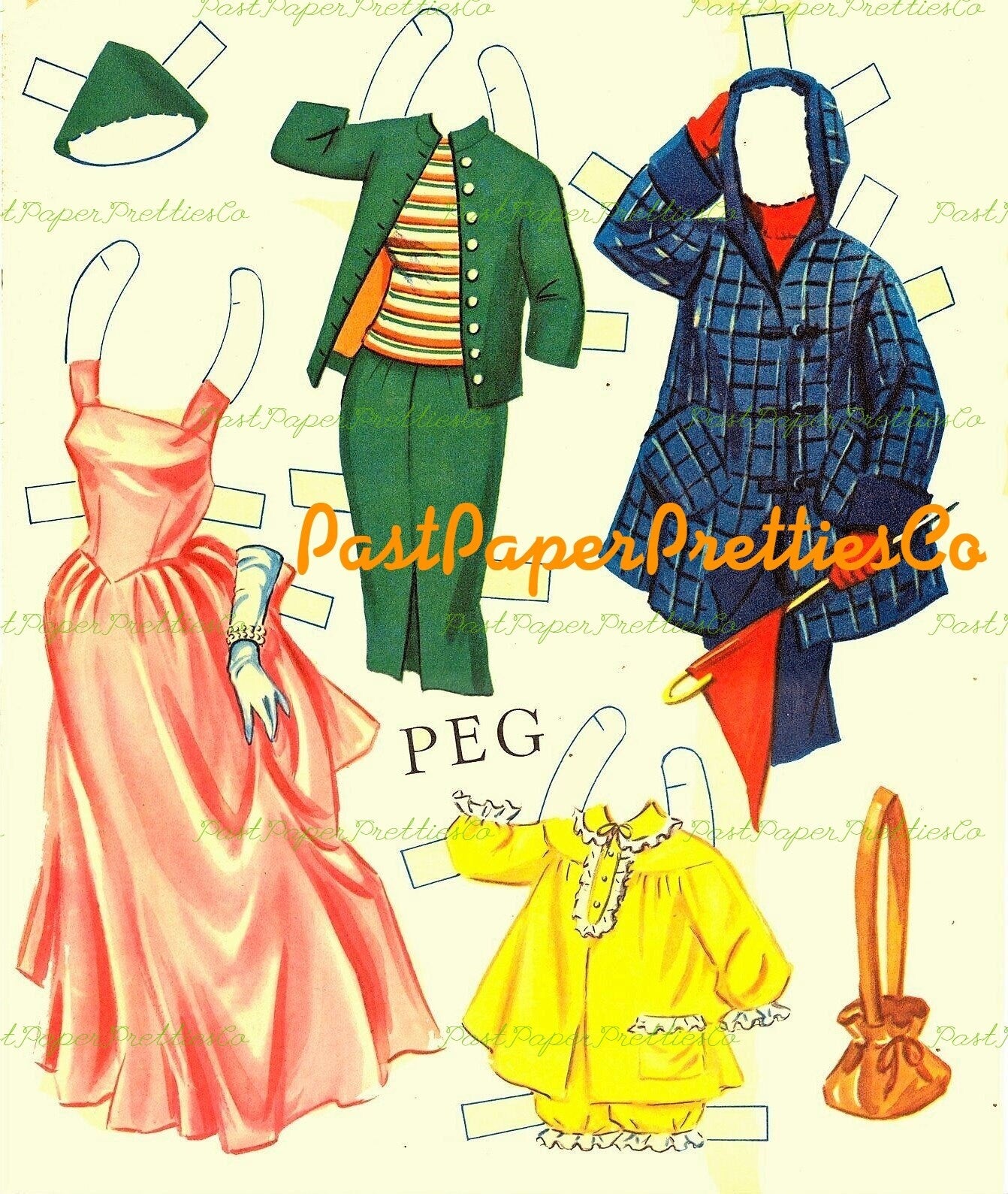 Vintage Paper Dolls Double Date 1957 Printable PDF Instant Digital Download 4 Boy Girl Teenager Teen Highschool Friends Clip Art