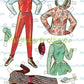 Vintage Paper Dolls Sally and Jane with Clothes and Hair-dos 1964 Printable PDF Instant Digital Download 2 Pretty Teen Girls Best Friends
