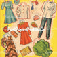 Vintage 6 Grown-Up Paper Dolls 1951 Printable PDF Instant Digital Download 6 Guys & Gals Mid Century Clothing Clip Art