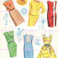 Vintage Paper Dolls Wanted Models of Today 1968 Mod Boho Hippie Groovy Fashions Printable PDF Instant Digital Download Retro Clip Art