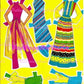 Vintage Paper Dolls Pretty Changes Barbie 1981 Printable PDF Instant Digital Download 80s Eighties Fashions 11.5 Inch Toy Doll Z1