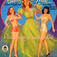Vintage Paper Dolls Sherry and Adele Glamorous Ladies 1953 PDF Printable Instant Digital Download Beautiful Mid Century Glam Girls Clip Art