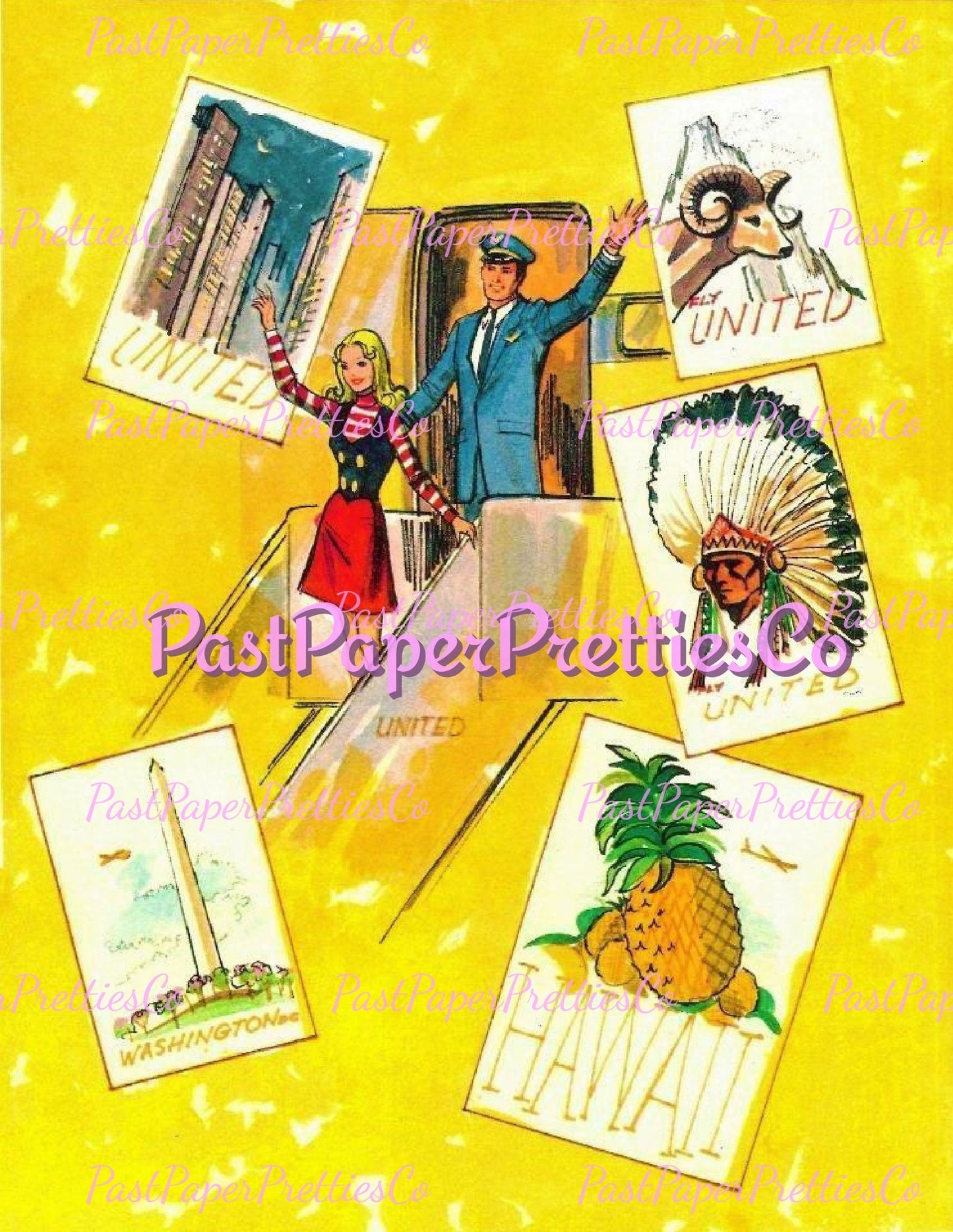 Vintage Paper Dolls Barbie's Friendship and Ken 1973 Printable PDF Instant Digital Download Retro 70s Fashions Clipart Z1