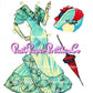 Vintage Paper Dolls My Fair Lady The Musical 1960s Printable PDF Instant Digital Download Pretty Eliza Doolittle Clip Art