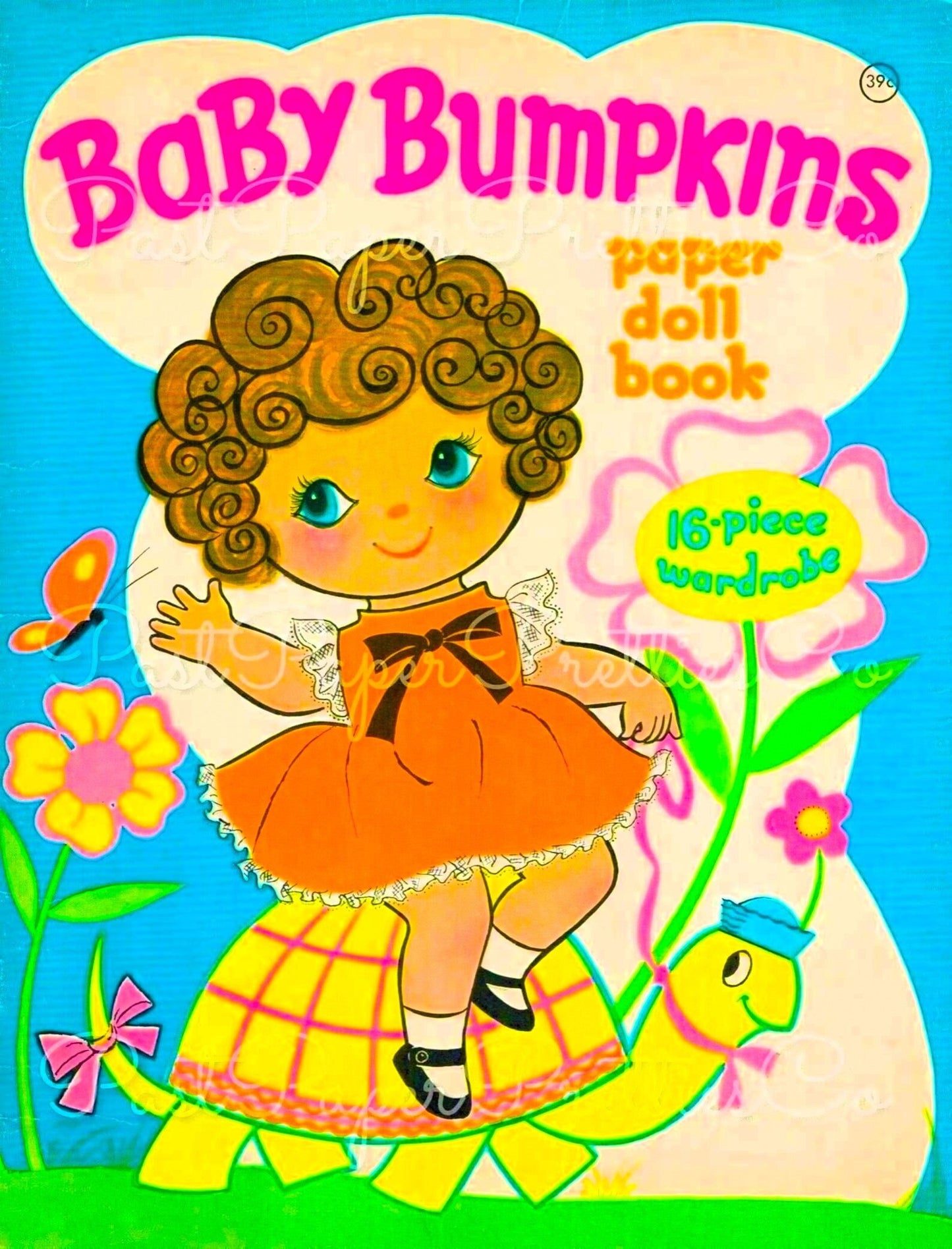 Vintage Paper Dolls Baby Bumpkins Doll 1969 Printable PDF Instant Digital Download Cute Childhood Toy Doll and Clothing Clip Art