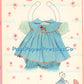 Vintage Paper Dolls Kissy Doll 1963 Printable PDF Instant Digital Download Cute Childhood Toy Baby Doll Clip Art