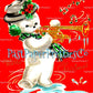 27 Vintage Art Deco Snowman Christmas Collage Sheet & Full Cards Printable Snowmen PDF Instant Digital Retro Kitsch Kawaii 300 dpi