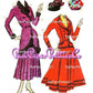 Vintage Paper Dolls My Fair Lady The Musical 1960s Printable PDF Instant Digital Download Pretty Eliza Doolittle Clip Art