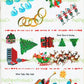 Vintage Christmas Sticker Fun Printable eBook 1966 PDF Instant Digital Download Retro Holiday Activity Play Book Paper Crafts 22 Pages