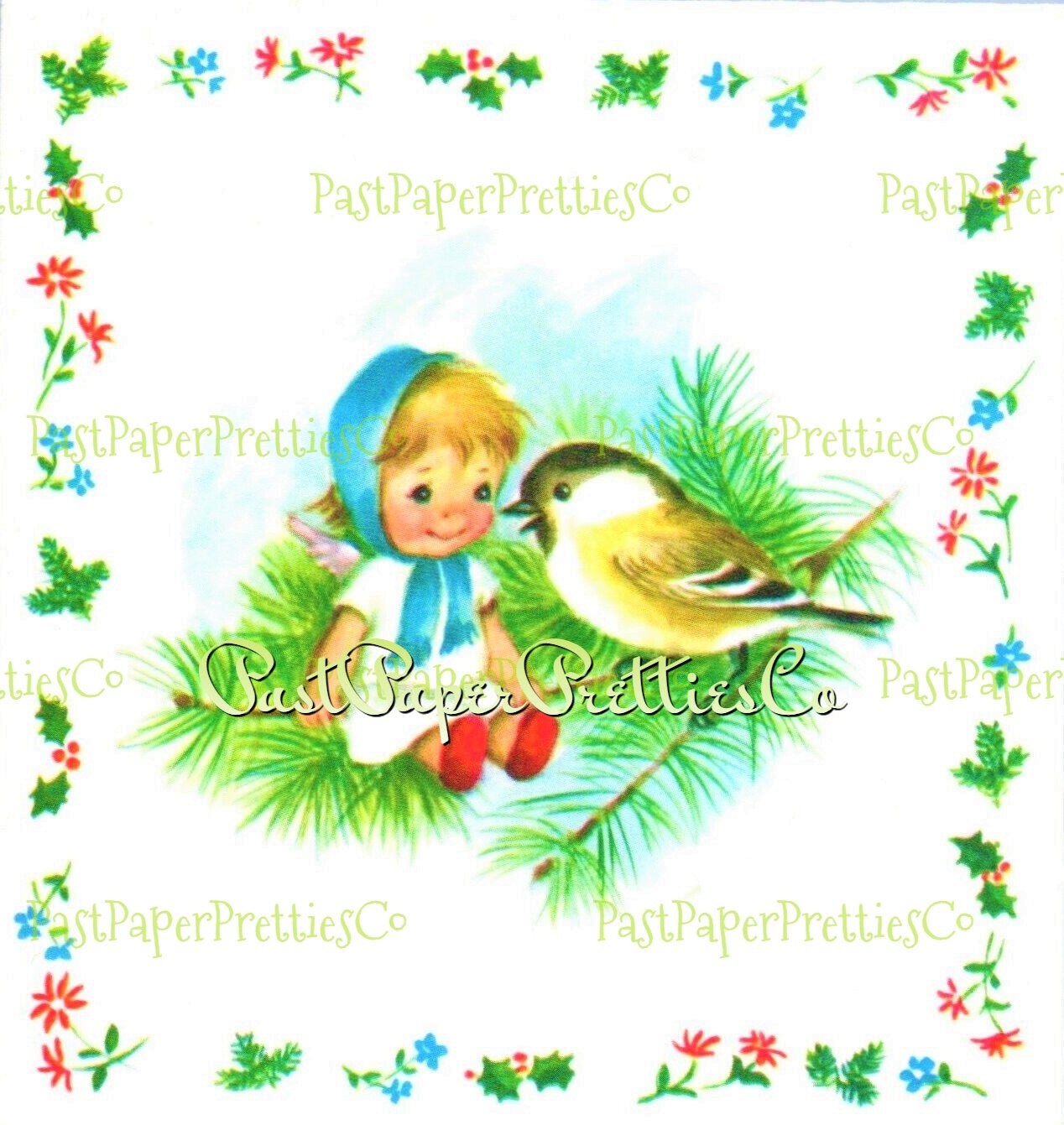 Vintage Christmas Printable Adorable Angel Babies Kids Cards Images PDF Instant Digital Download Cute Kawaii Holiday Cherubs Clipart
