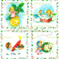 Vintage Christmas Printable Adorable Angel Babies Kids Cards Images PDF Instant Digital Download Cute Kawaii Holiday Cherubs Clipart
