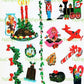 Vintage Christmas Sticker Fun Printable eBook 1966 PDF Instant Digital Download Retro Holiday Activity Play Book Paper Crafts 22 Pages