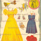 Vintage Vanity Paper Dolls 1951 PDF Printable Instant Digital Download Two Pretty Girls Young Ladies Mid Century Fashions Clip Art