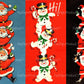Vintage Printable Santa Claus and Snowman Pile Ups Christmas Card Images PDF Instant Digital Download Merry Kitschmas Holiday Clip Art