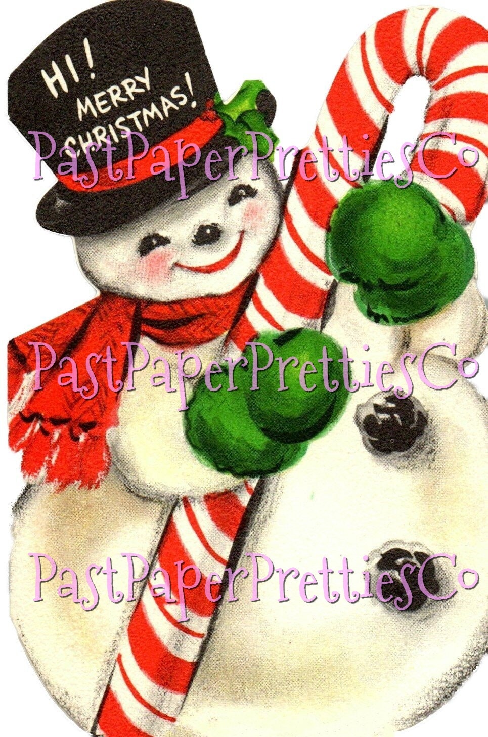 Vintage Printable Cute Snowman Christmas Card Images 3 Sizes Fussy Cuts Collages Full Cards PDF Instant Digital Download ALL Snowmen Clipart