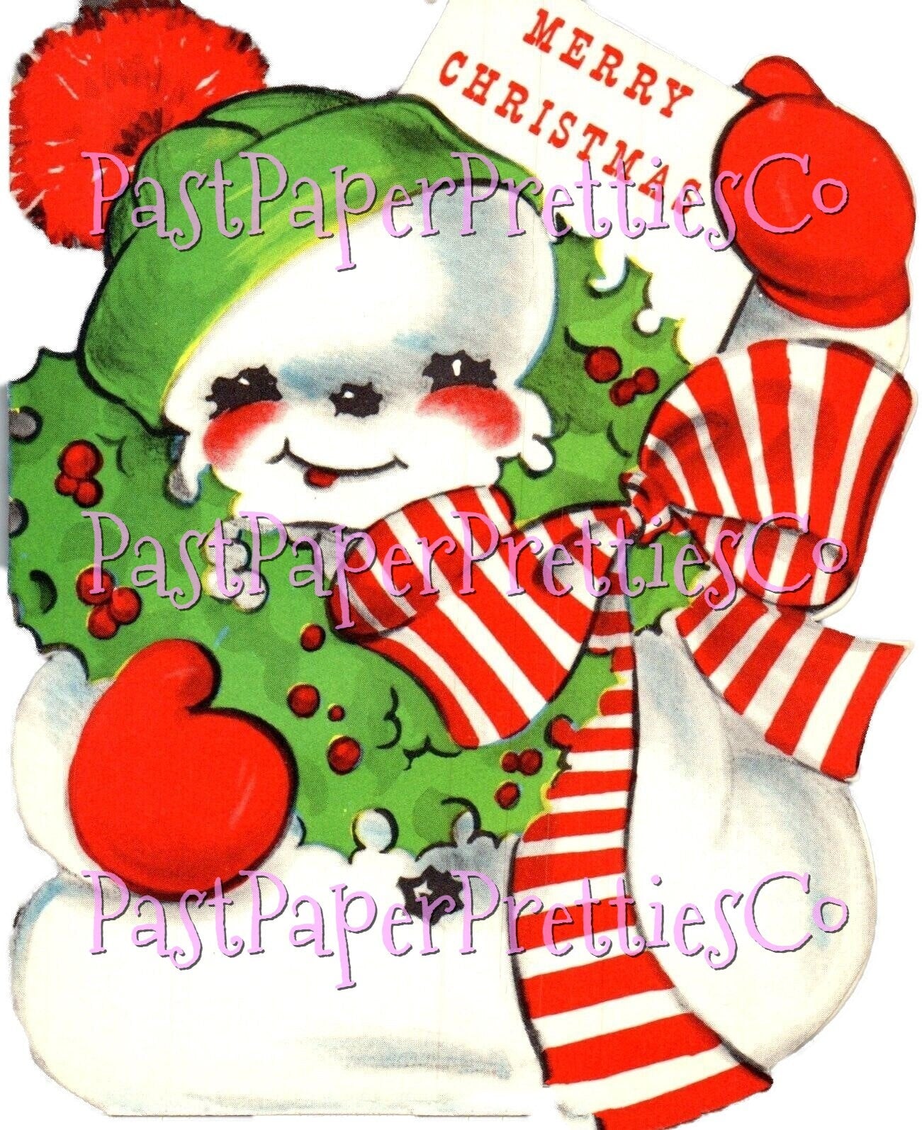 Vintage Printable Cute Snowman Christmas Card Images 3 Sizes Fussy Cuts Collages Full Cards PDF Instant Digital Download ALL Snowmen Clipart