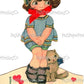 Vintage 1930s Printable Valentines Cute Coy Kids Children Card Images PDF Instant Digital Download Kitsch Kawaii Cute Girls Boy Clip Art