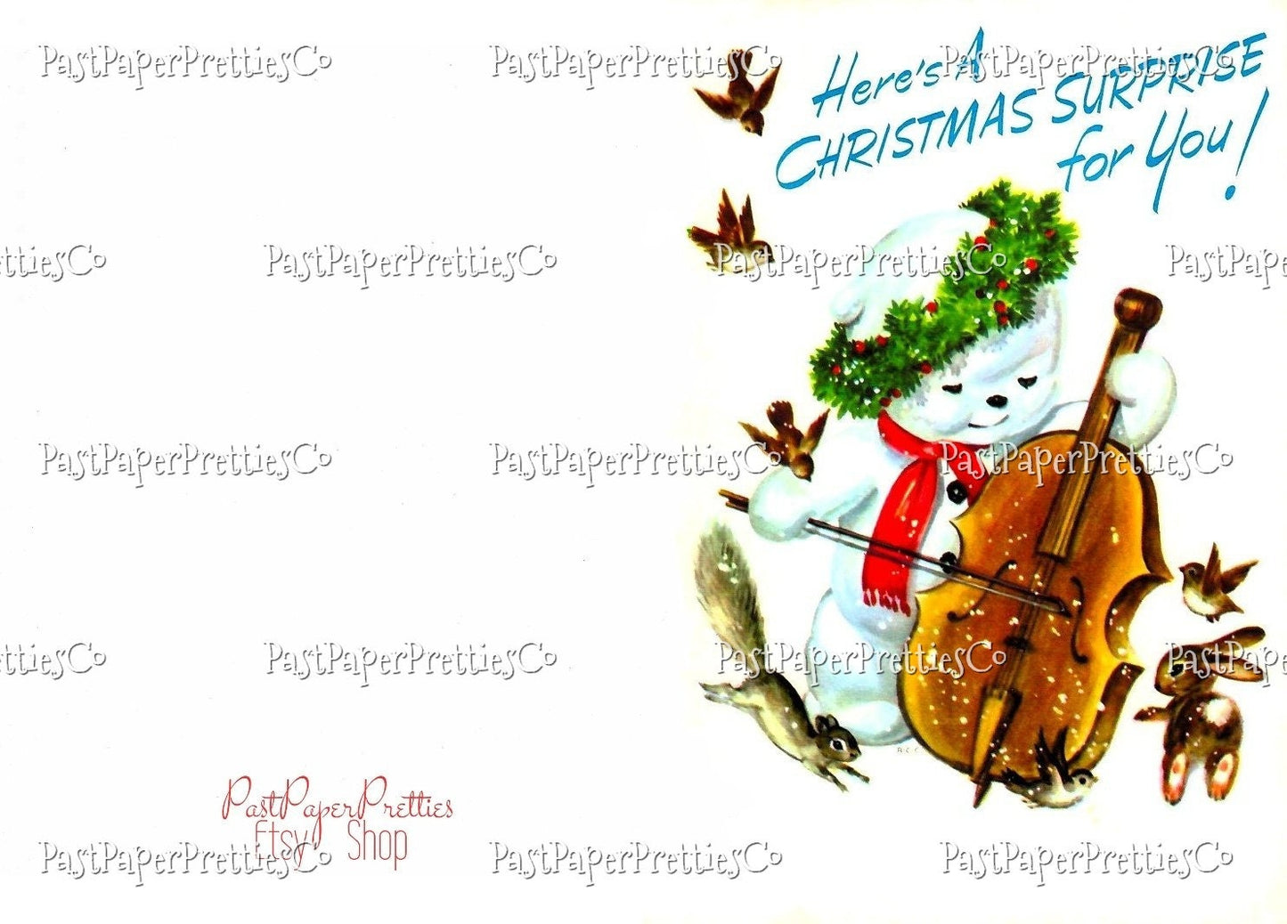 Vintage Snowman and His Hats Paper Doll Printable Christmas Card PDF Instant Digital Download Festive Holiday Clipart