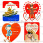 32 Vintage Printable Valentines Day Military Themed Collage Sheets PDF Instant Digital Download Cute Army Navy Marines Men Ladies Clip Art