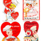 48 Vintage Cooking Valentines Day Cards Cute Chefs Bakers Baking Collage Sheets Printable PDF Instant Digital Download Retro Kitchen Themed