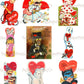 72 Vintage Printable Retro Halloween Valentine Cards Collage Sheets Cute Spooky Images PDF Instant Digital Download ALL Halloween Themed