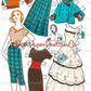 Vintage MCM Family Paper Doll Sets Retro Growing-Up Dolls Printable PDF Instant Digital Download Papercraft Play Sets 2 Sizes