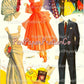 Vintage Paper Dolls Photo Fashions 3 Cut-Out Dolls 1953 PDF Printable Instant Digital Download Lady Man Models Clip Art