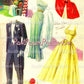 Vintage Paper Dolls Photo Fashions 3 Cut-Out Dolls 1953 PDF Printable Instant Digital Download Lady Man Models Clip Art