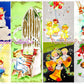 38 Vintage Printable Musical Christmas Angels Collage Sheets & Full Cards PDF Instant Digital Kitsch Cute Cherub Kids Babies